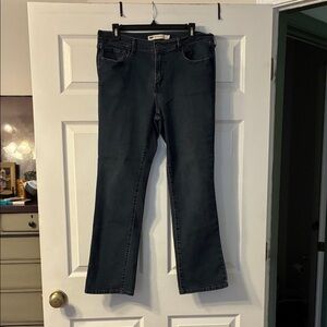 Levi's Women's Deep Indigo Straight Leg Jeans